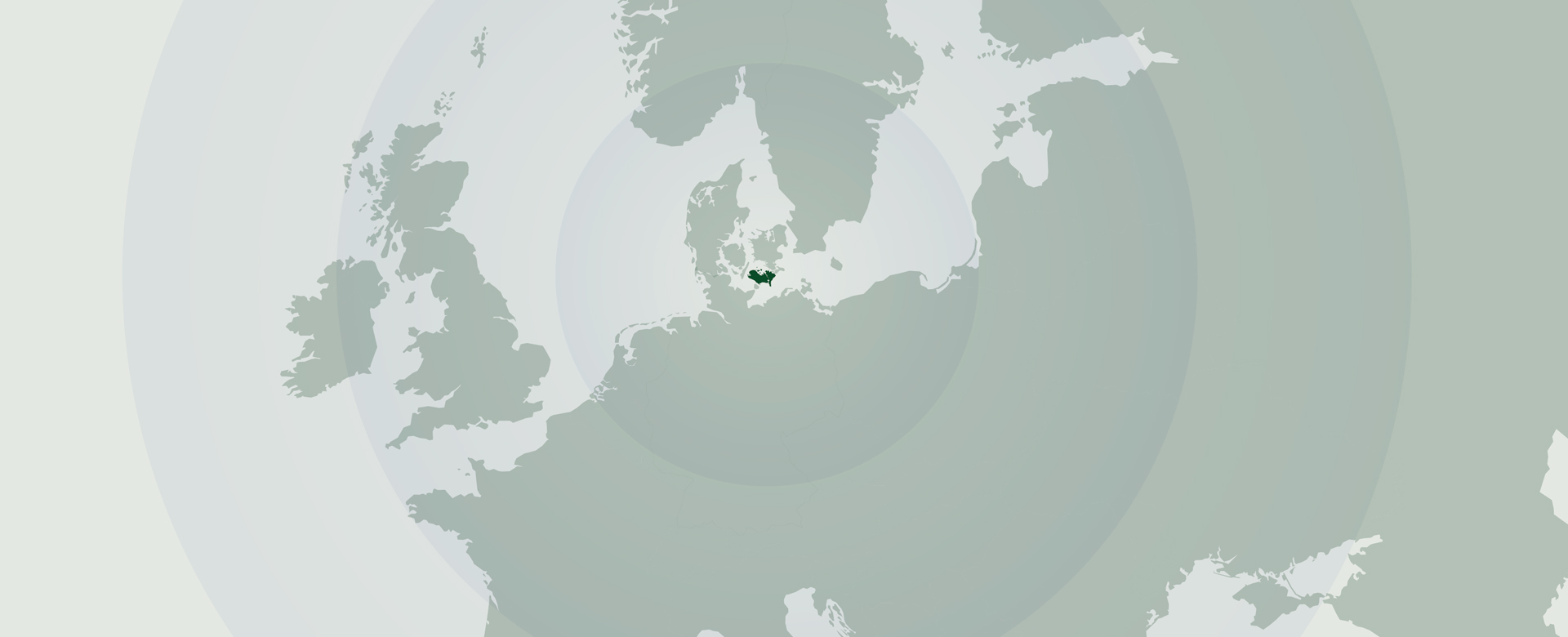 Kort over Lolland-Falster og Europa